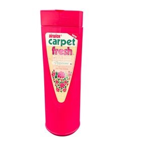 Vintage 90s Airwick Carpet Fresh Potpourri Rug Room Deodorizer 14oz Pink Shaker